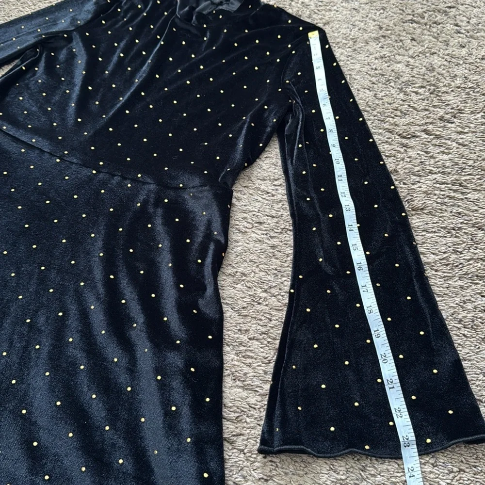 Art Class Black Velvet Girls Holiday Dress Size XXL (18)